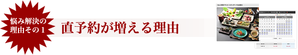 直予約が増える理由